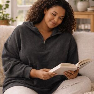 Knix Charcoal Grey Hoodie